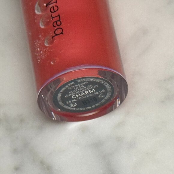 bare Minerals Nourishing Lip Oil | Charm (Peach Rose) | NEW MAKEUP - Picture 2 of 6